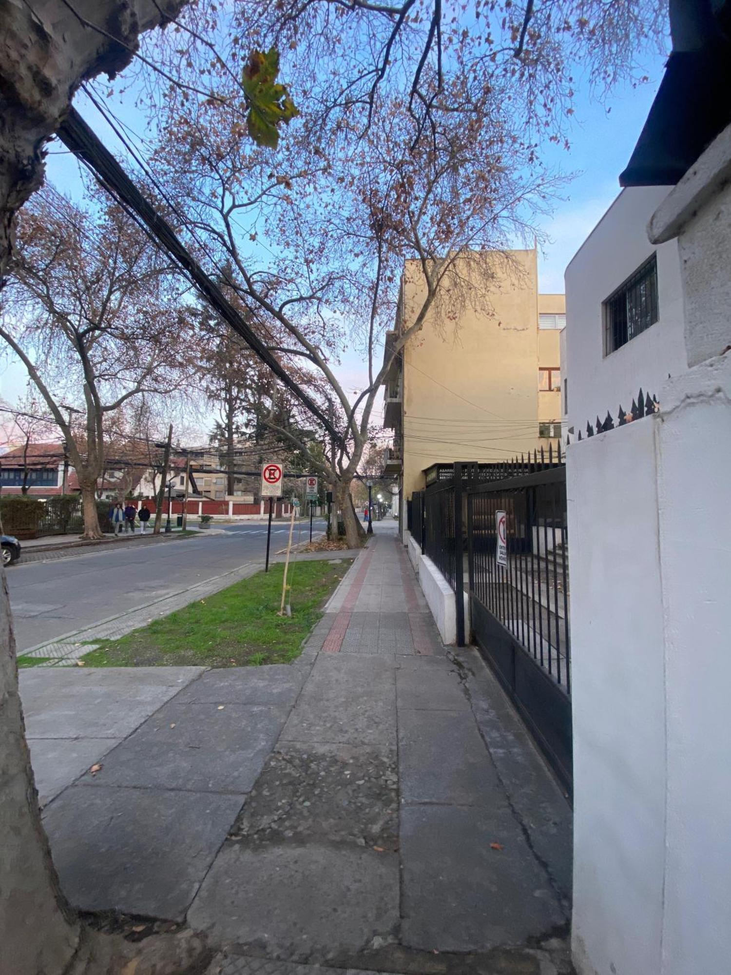 Departamento En Providencia Casa Roman Santiago de Chile Zewnętrze zdjęcie